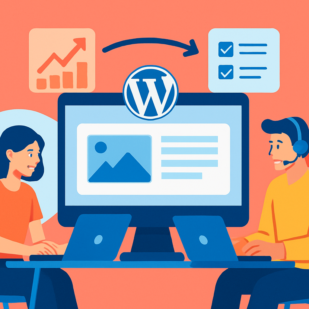 sous-traitance WordPress pour Sous-traitance WordPress : comment absorber vos pics d’activité sans recruter ?